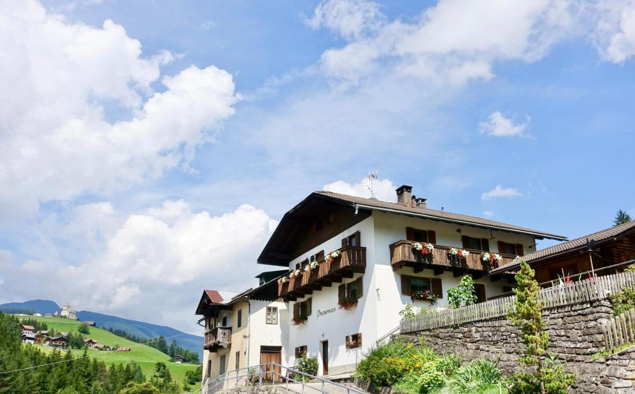Ciasa Preroman Mansarde Apartment San Martino in Badia Exterior photo